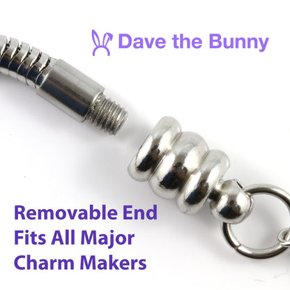 Tennis Rackets Ball Charm Bracelet