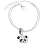 Panda Head Charm Bracelet