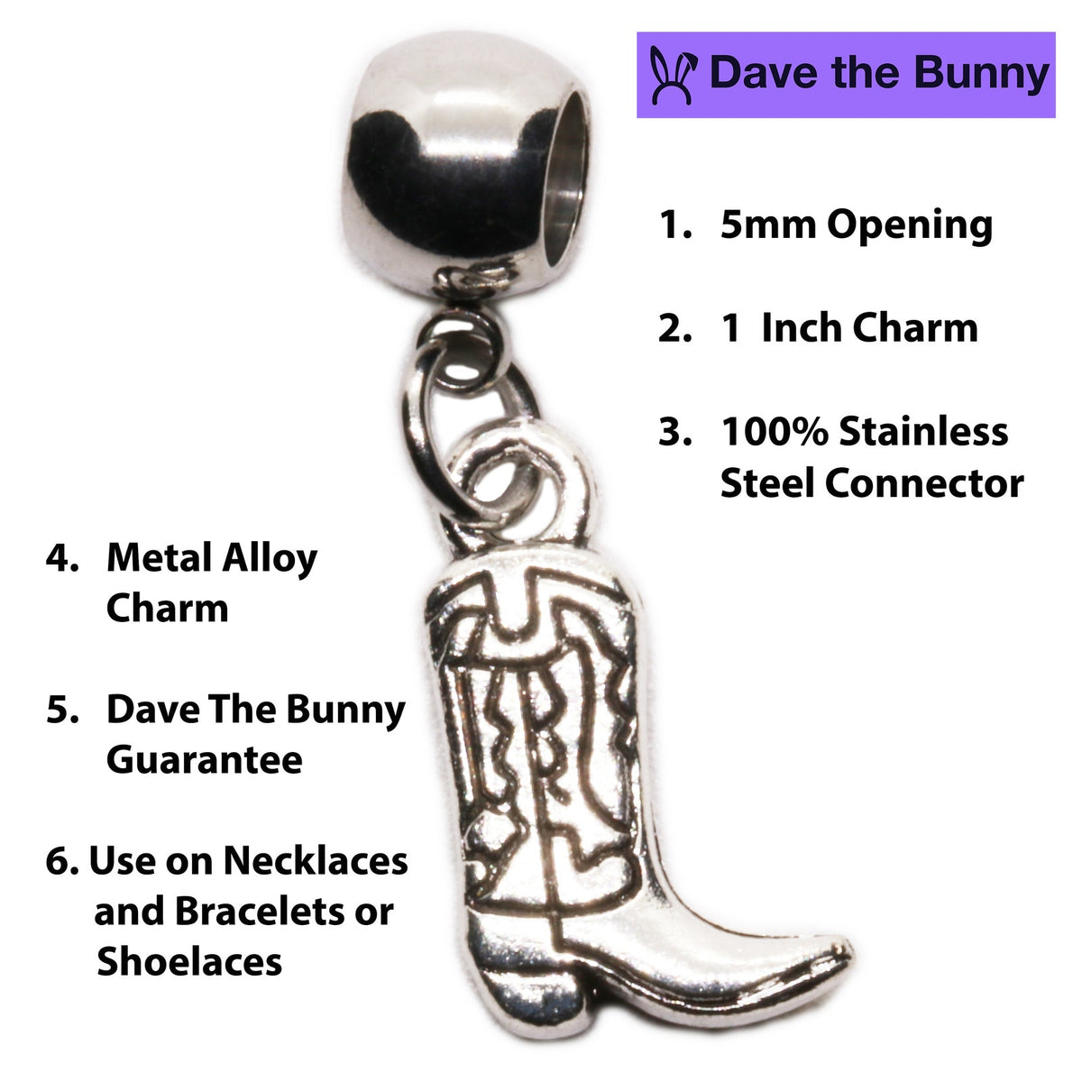 Best Friend Charm Necklace with Stainless Steel Snake Chain