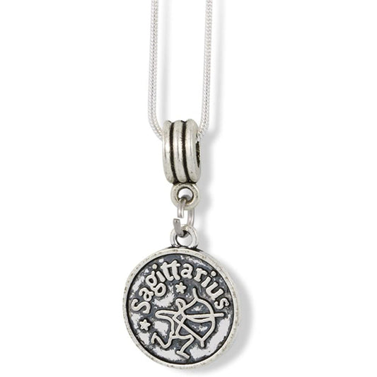 Sagittarius Astrology Horoscope Charm Necklace