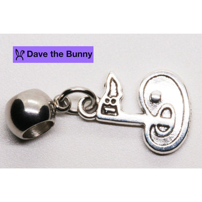 Fairway Flag Charm with Stainless Steel Connector