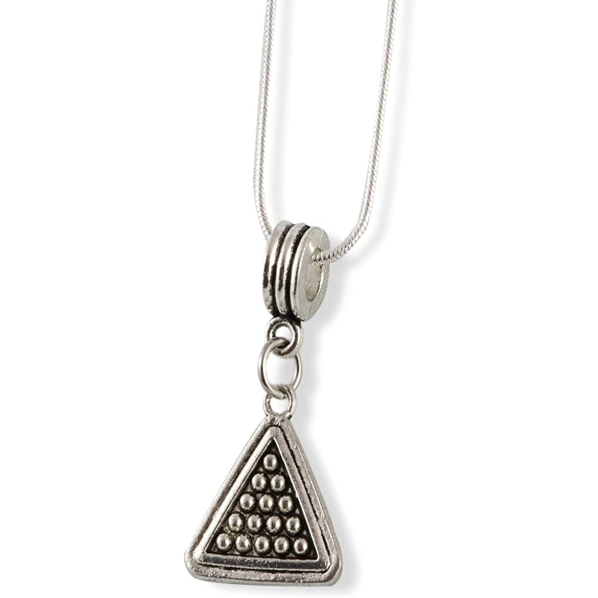Billiards Balls Rack Pool Charm Necklace