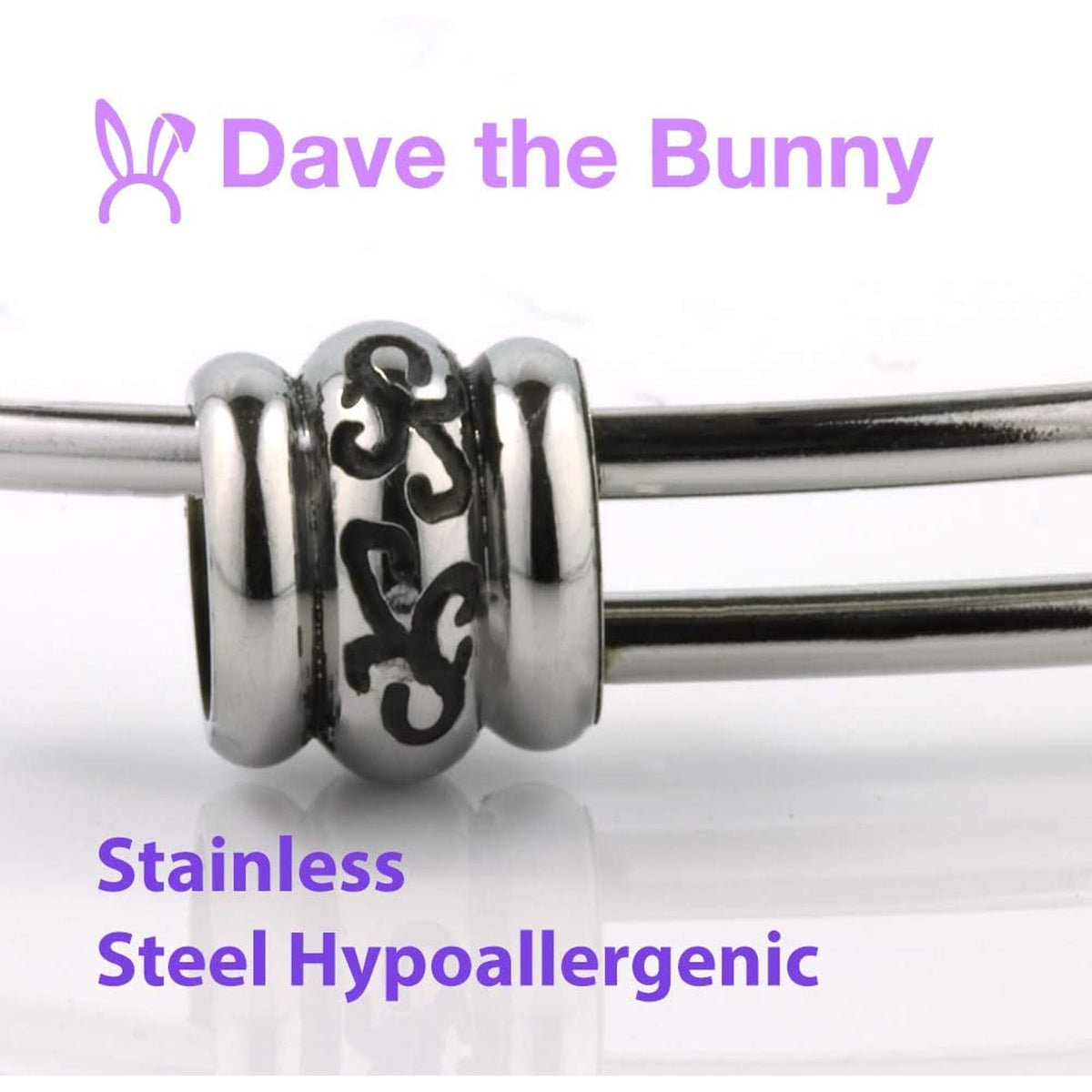 Cowboy Cowgirl Hat No Trim Charm Bangle Bracelet