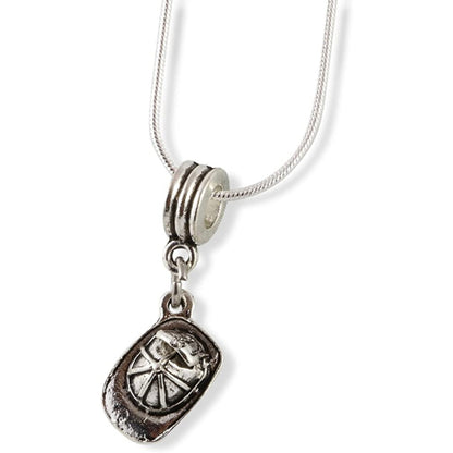 Fireman Helmet Fire Fighter Firemen Firewoman Charm Necklace