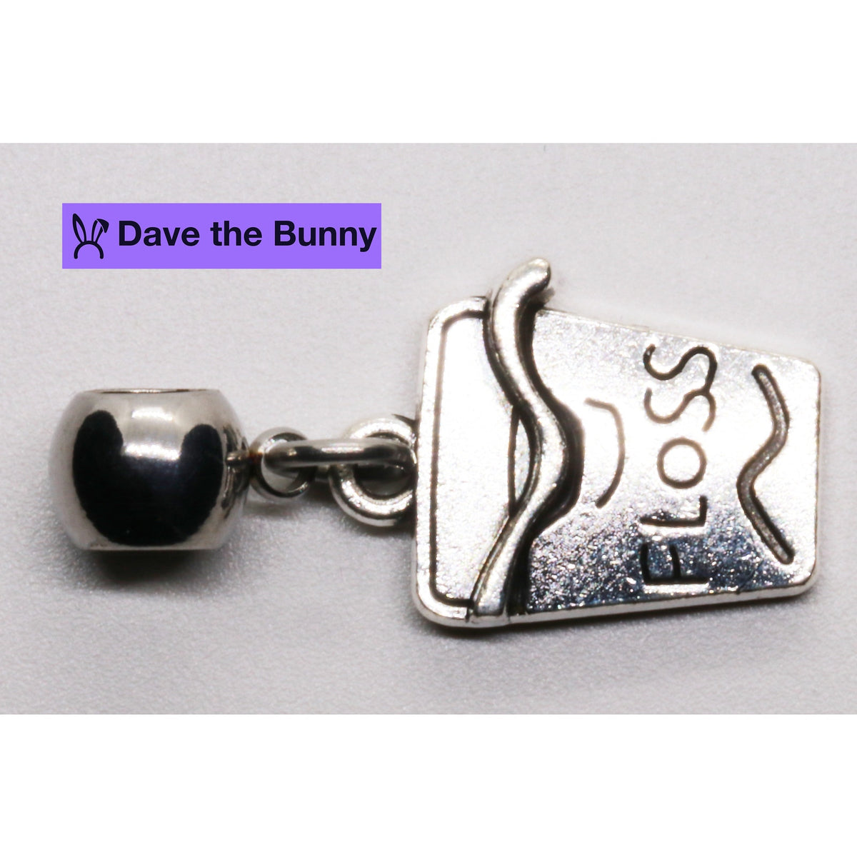 Dental Assistant Floss Box Charm Necklace