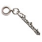 Cheerleader Charm with Stainless Steel Connector