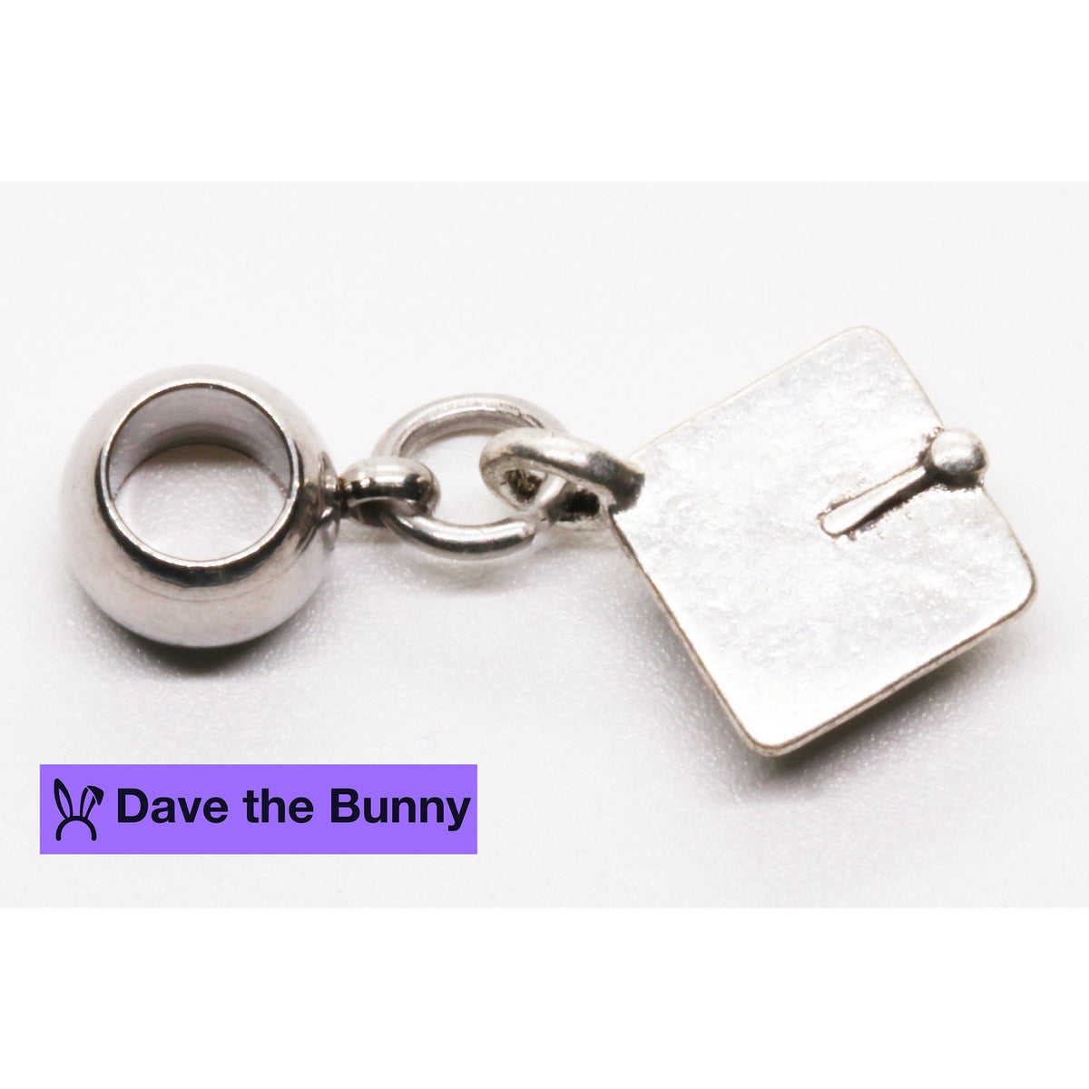 Graduation Charm Necklace with Stainless Steel Snake Chain