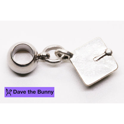 Graduation Charm Necklace with Stainless Steel Snake Chain