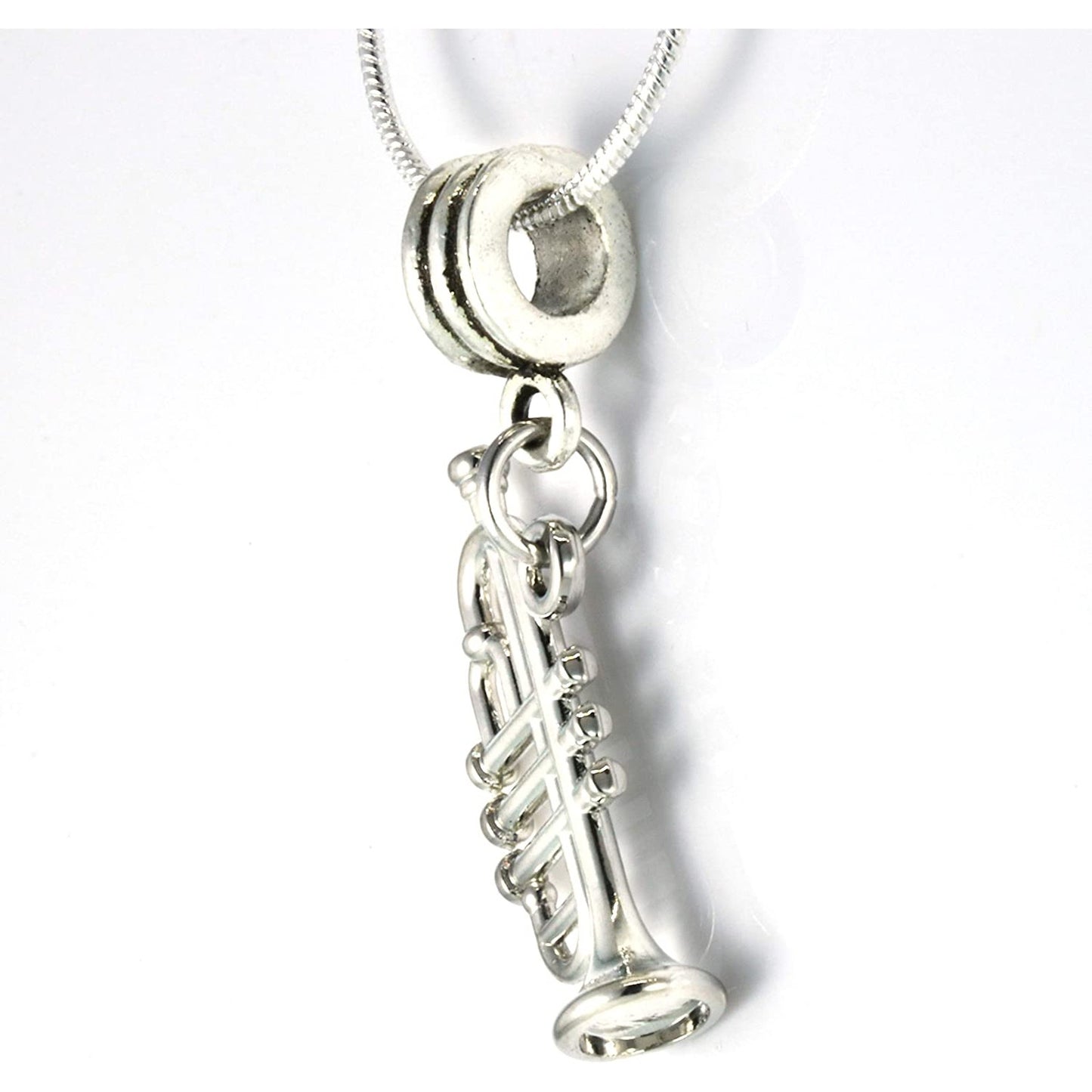 Trumpet Necklace - Trumpet Pendant Music Musical Instrument