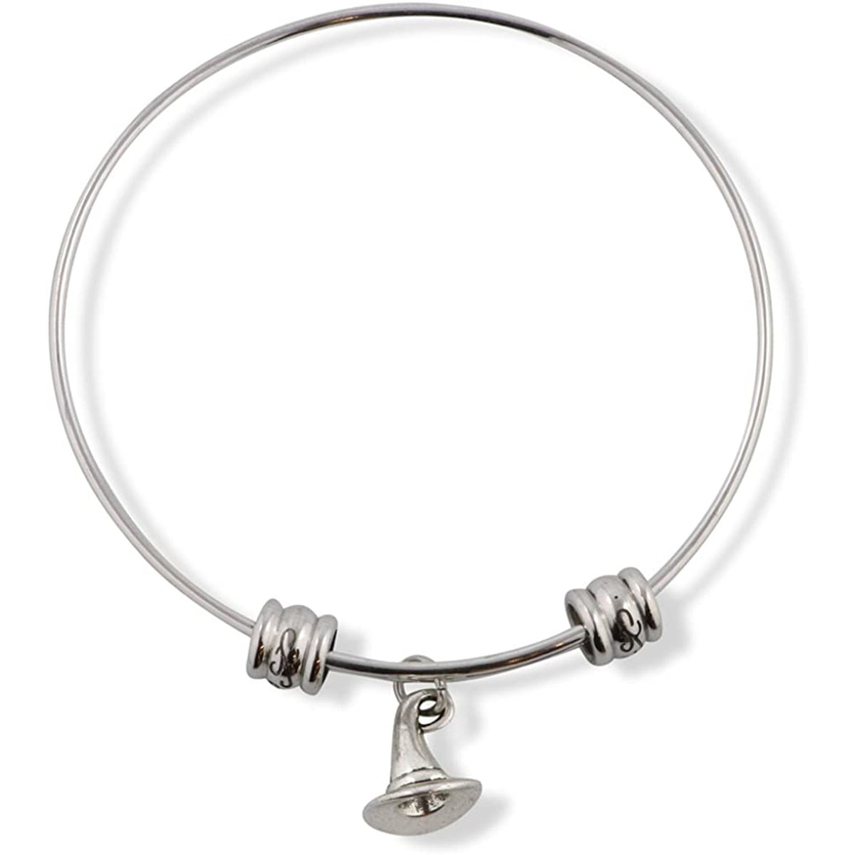 Witch Hat Charm Bangle Bracelet