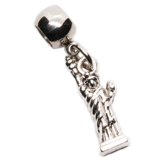 Statue Charm with Stainless Steel Connector