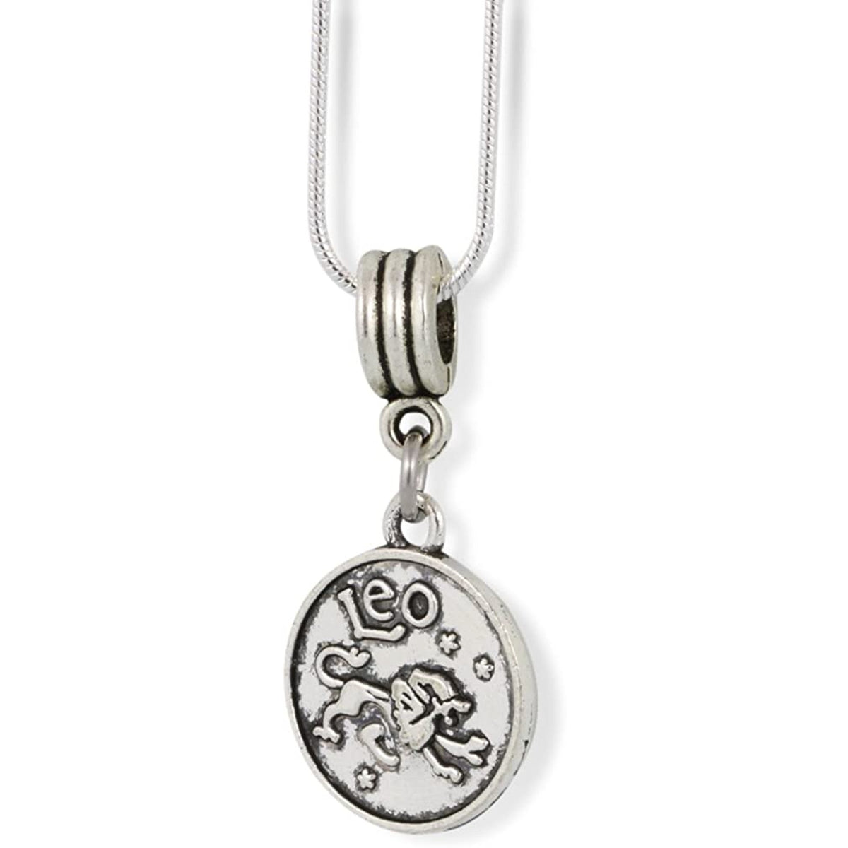 Leo Zodiac Astrology Horoscope Charm Necklace