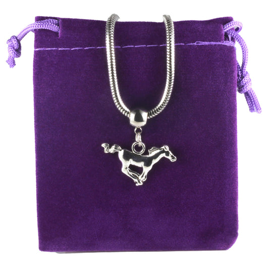 Horse Galloping Charm Bracelet