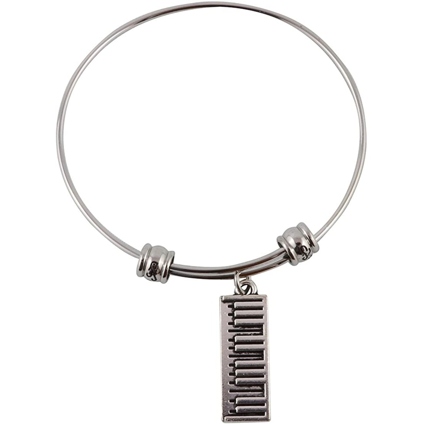 Keyboard Piano Musical Instrument Bangle Bracelet Jewelry