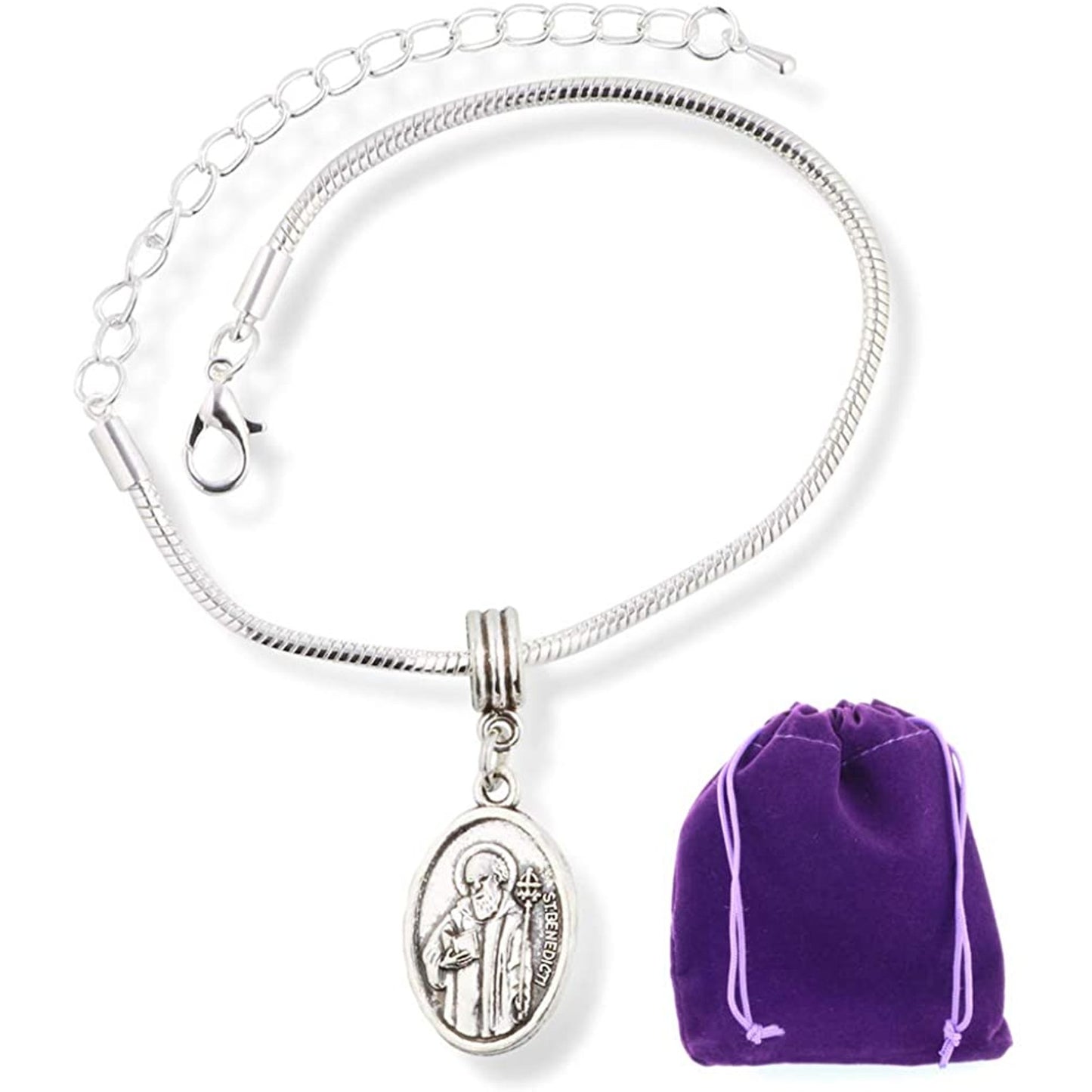 St Benedict Medal San Benito Religious Jewelry Bracelet