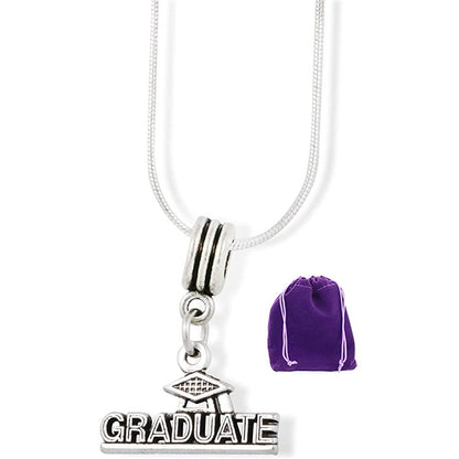 Graduate Graduation Necklace Pendant Jewelry