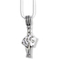 Hand 4 Four Playing Cards Charm Necklace