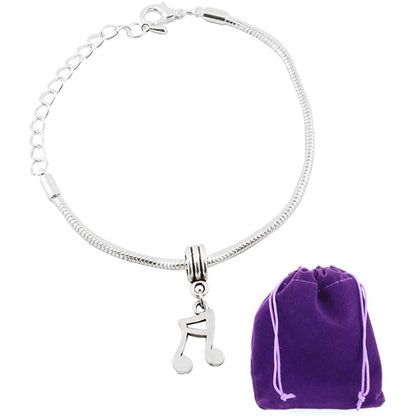Music Note Bracelet - Musical Bracelet for Musicians