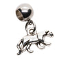 Cat Charm with Stainless Steel Connector