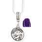 Capricorn Charm Necklace with Stainless Steel Snake Chain