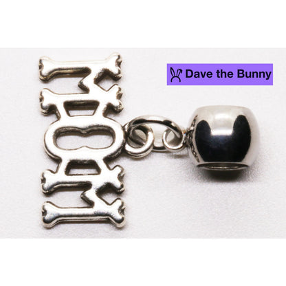 Mom Charm Necklace with Stainless Steel Snake Chain