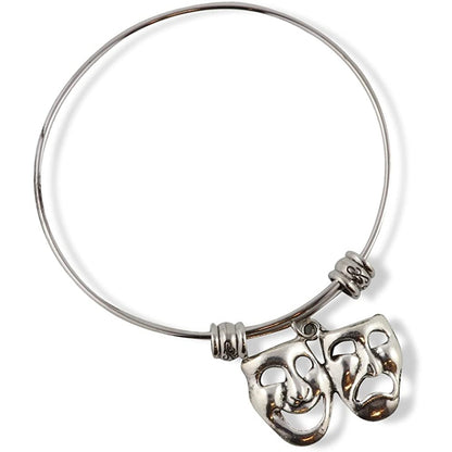 Drama Charm Bangle Bracelet
