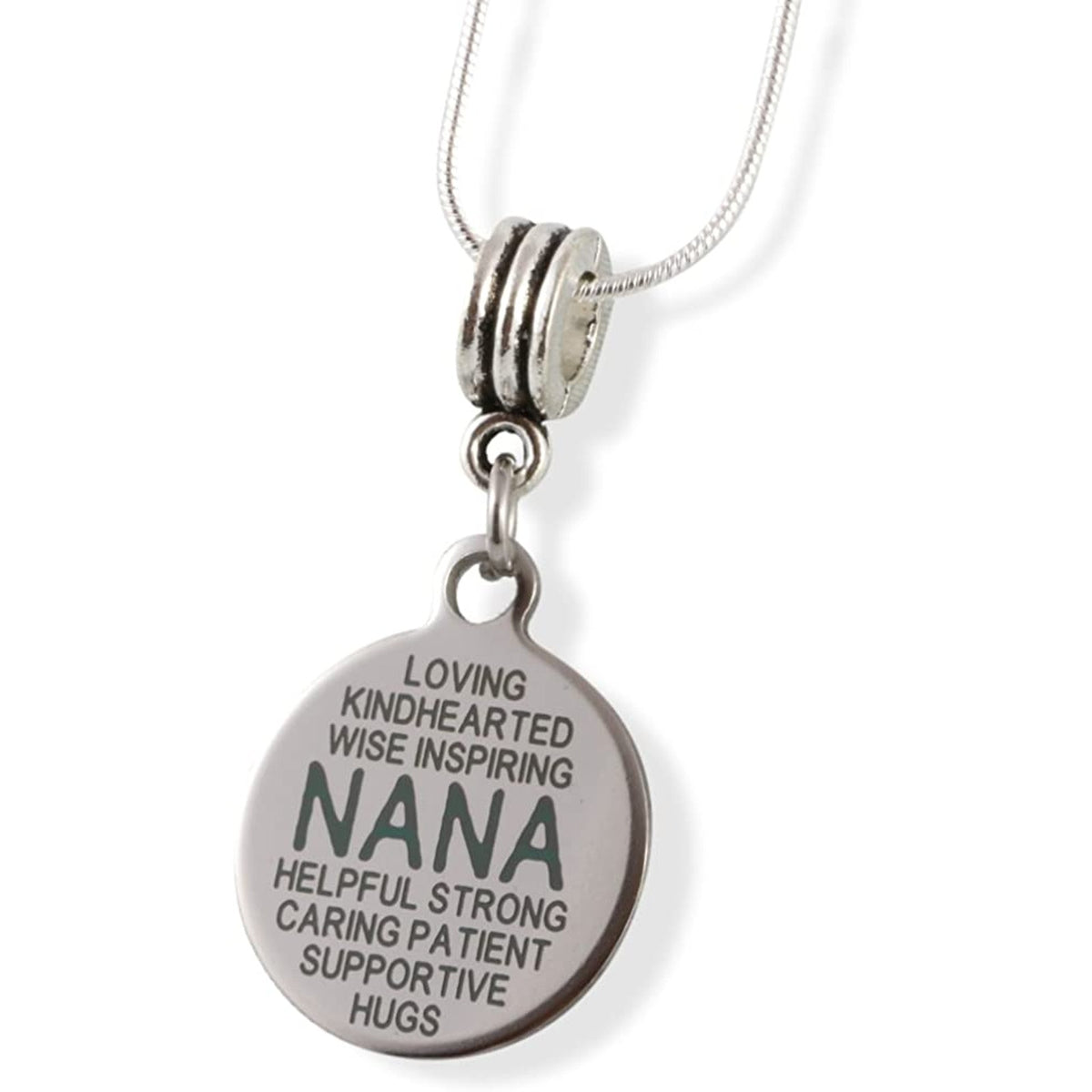 Nana Grandma Grandmother Charm Necklace