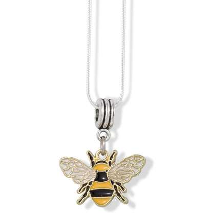 Bee Necklace Gifts Bumblebee HoneyBee Charm