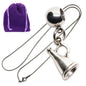 Megaphone Charm Necklace with Stainless Steel Snake Chain