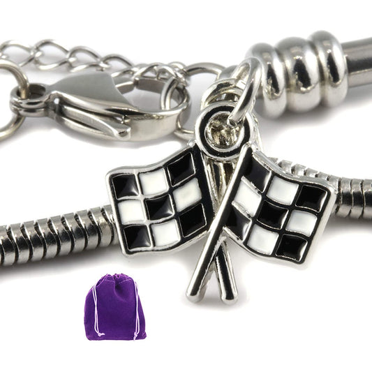 Racing Charm Bracelet