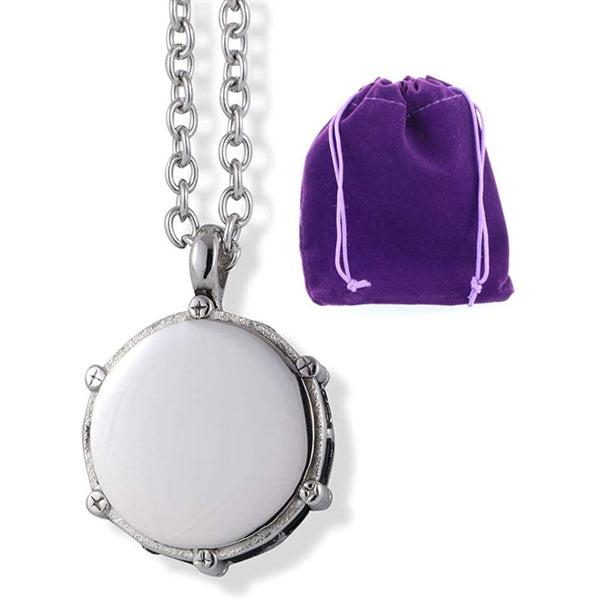 Drummer Necklace - Drum Gift for the Band Drummer Snare Drum