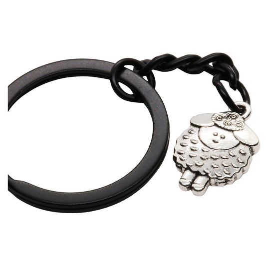 Sheep Charm Keychain