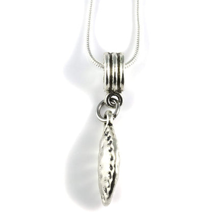 Pierogi Necklace - Dumpling Necklace a Food Jewelry Pendant