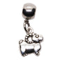 Goat Charm with Stainless Steel Connector