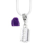 Razor Blade Goth Gothic Charm Necklace