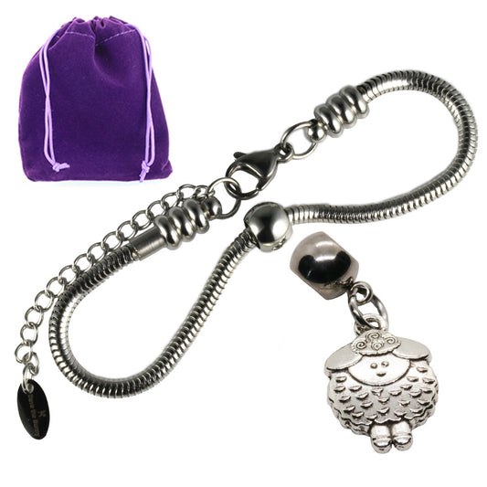 Sheep Charm Bracelet