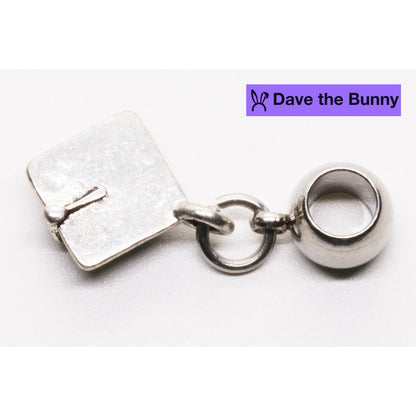 Graduation Charm Necklace with Stainless Steel Snake Chain