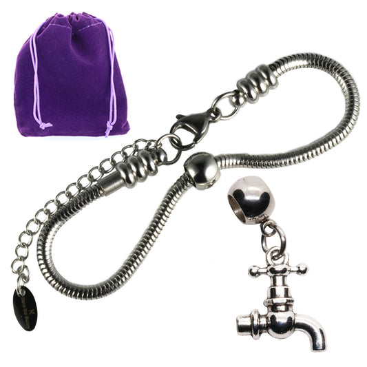 Faucet Charm Bracelet