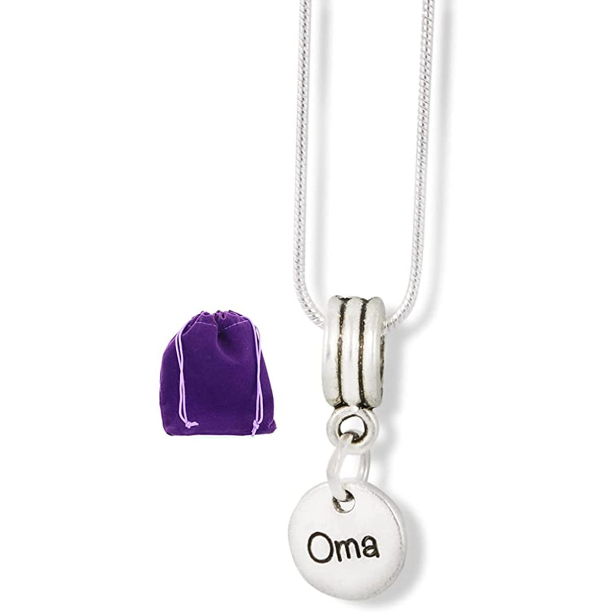 Oma Grandma Grandmother Granny Nana Charm Necklace