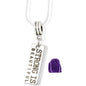 Strong Is Beautiful Gym Fitness Charm Necklace