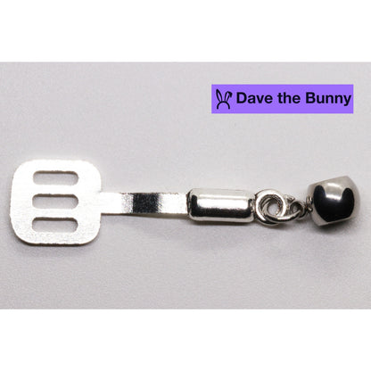 Mini Spatula Charm Necklace with Stainless Steel Snake Chain