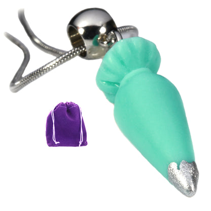 Cake Decorator Necklace - Unique Stainless Steel Jewelry for Bakers and Pastry Chefs - Great Gifts for Men and Women who Love to Bake - Fun Food Charms for Jewelry Making - Bakers Gonna Bake