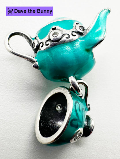 Tea Party Favors for Women - Elegant Stainless Steel Snake Chain with Metal Alloy Charm - Ideal Tea Party Favors, Thoughtful Tea Gifts for Tea Lovers, and Unique Tea Gift Options for Special Occasions