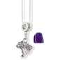 Brazil Country Map Brazilian Charm Necklace