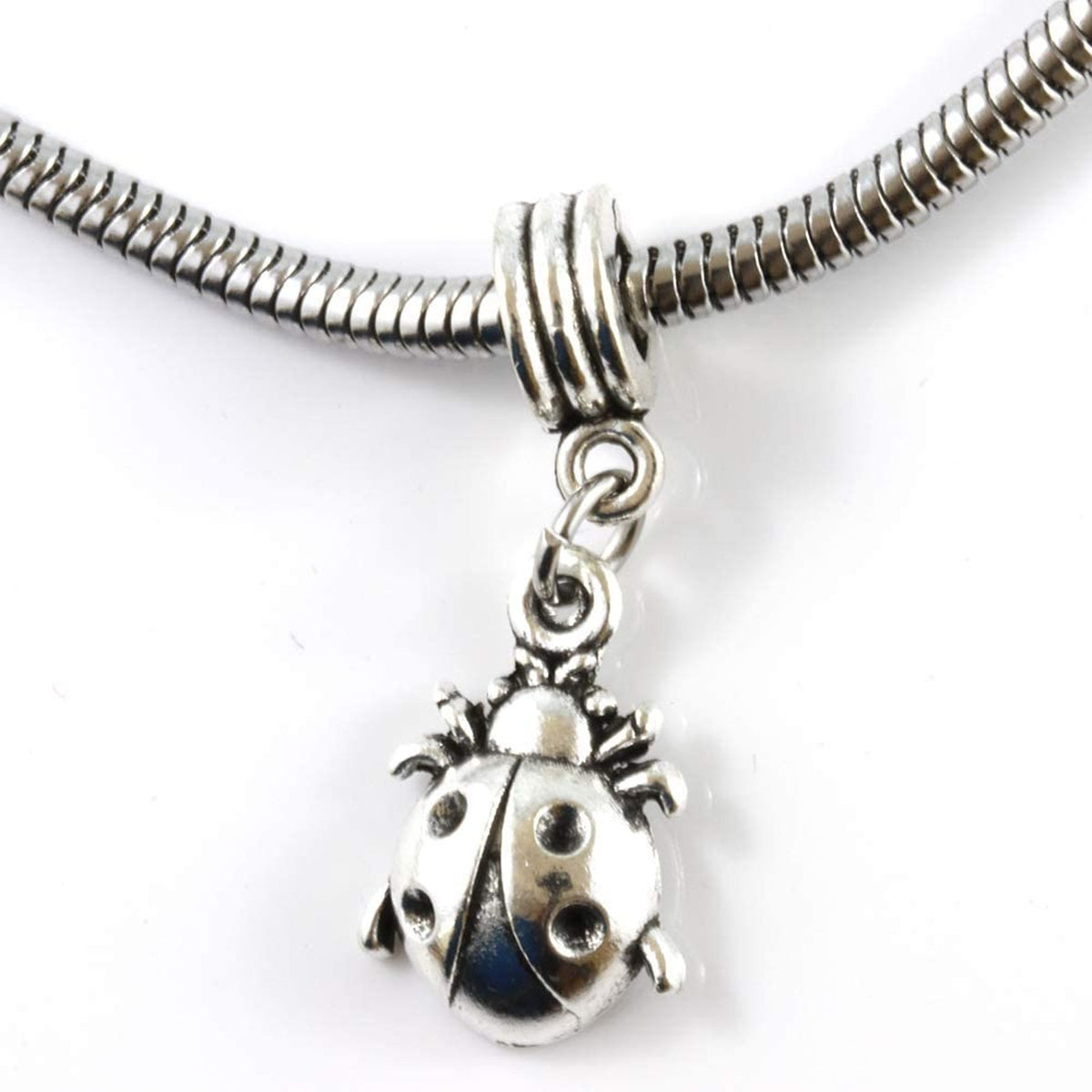 Lady Bug Charm Bracelet