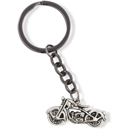 Motorcycle Bundled Charm Keychain