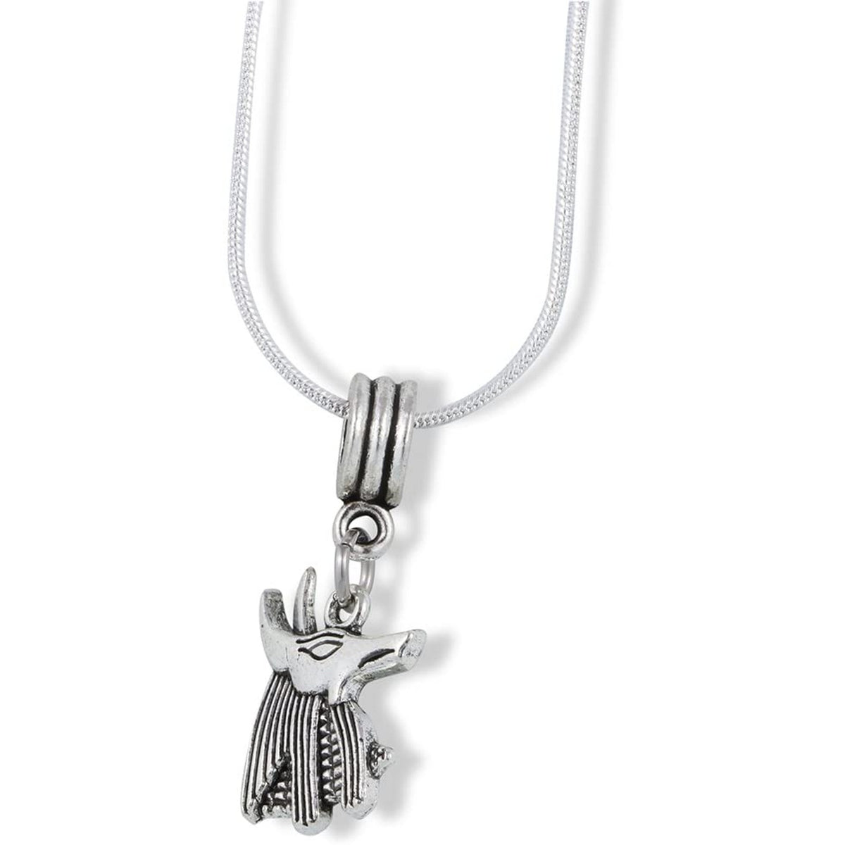 Anubis Dog Egyptian God Charm Necklace