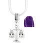 Scale Justice Lawyer Legal Law School Charm Necklace