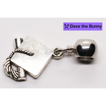 Elegant Graduation Charm - Great Graduation Gifts for Her - Enhance Graduation Party Decorations with Sophisticated Grad Charm - Ideal Keepsake for Commemorating Her Achievement