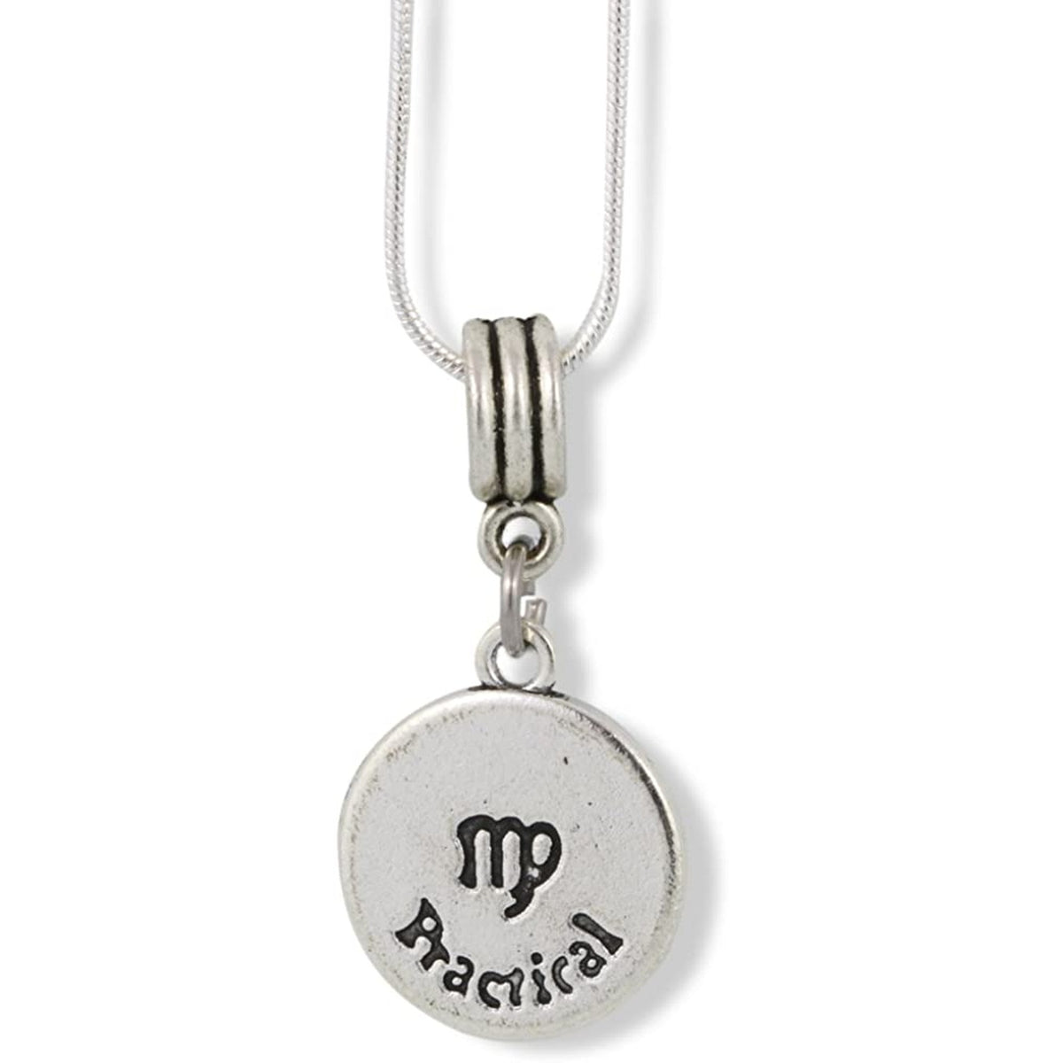 Virgo Astrology Sign Horoscope Charm Necklace
